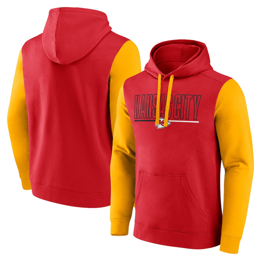 Men Kansas City Chiefs red style 2 NFL 2024 hoodie